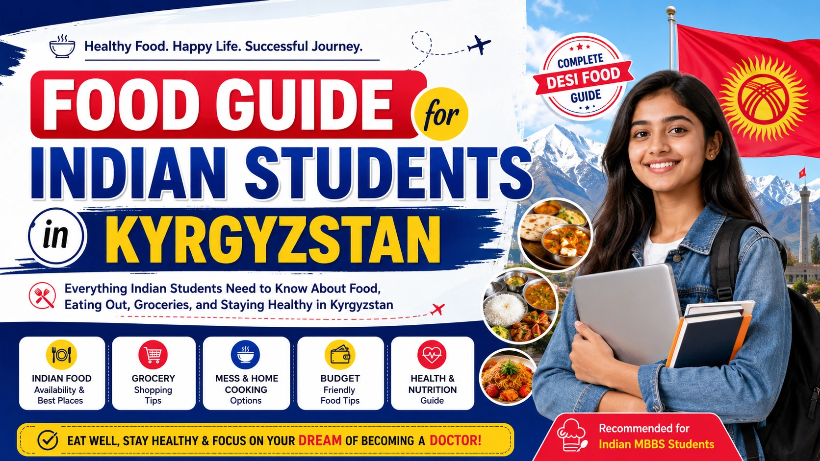 Food Guide for Indian Students in Kyrgyzstan